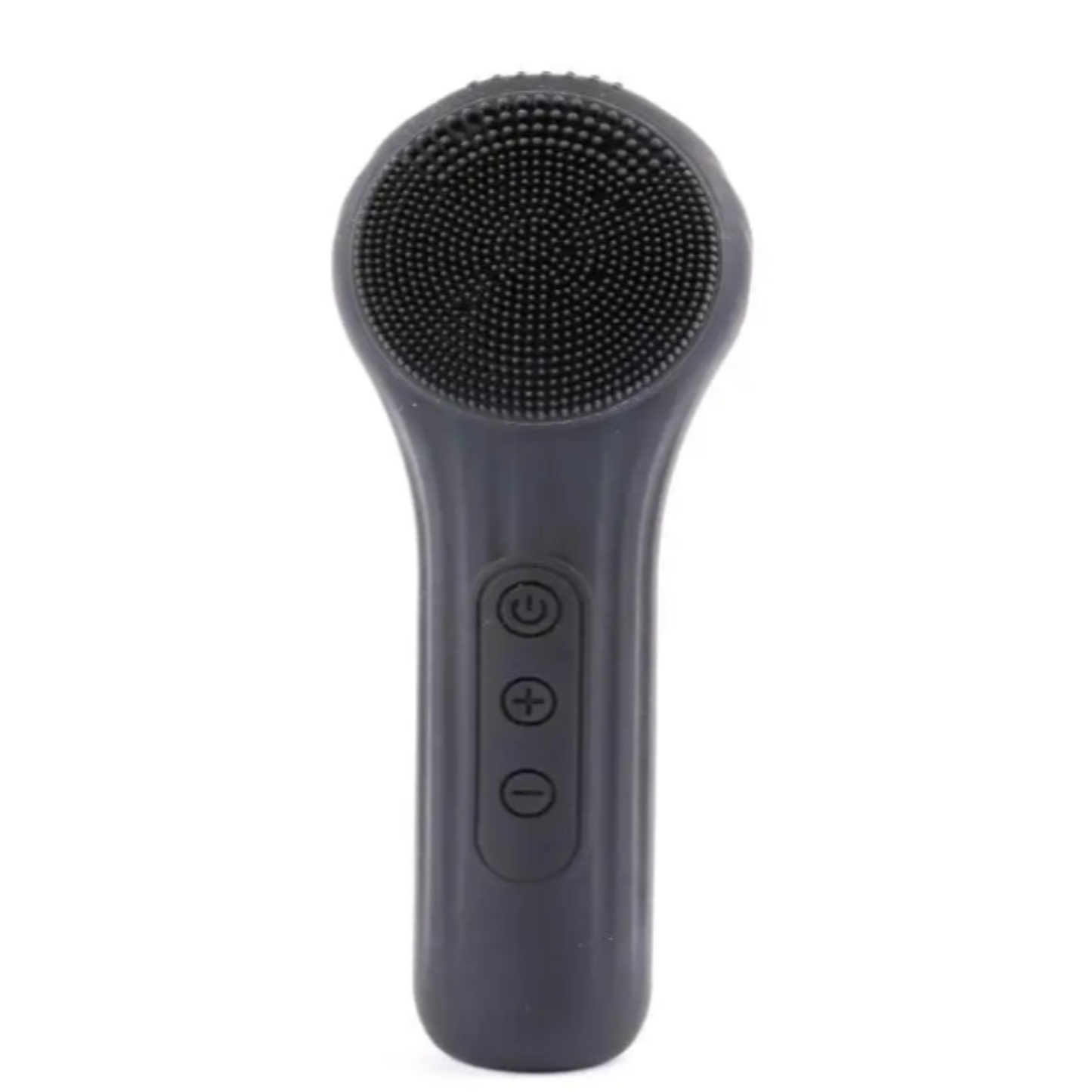 CEPILLO FACIAL DE SILICONA CON MANGO.